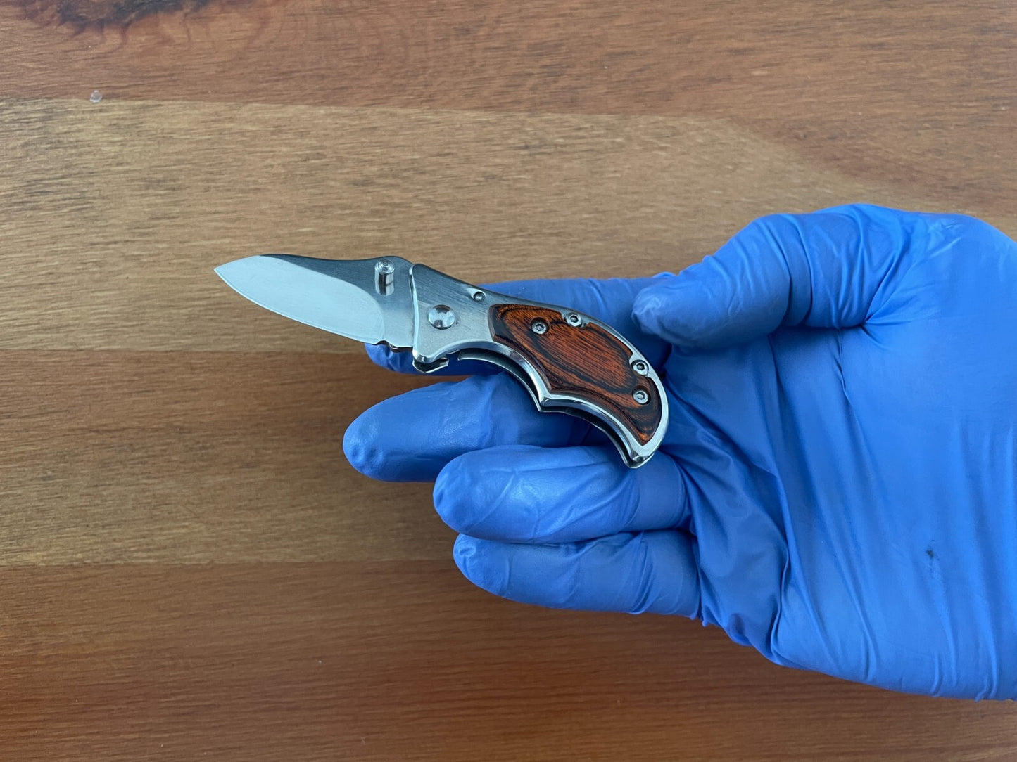 1.7" Cute Navaja Small Pocket Knife Stainless AISI 420 Stamina Wood Scales
