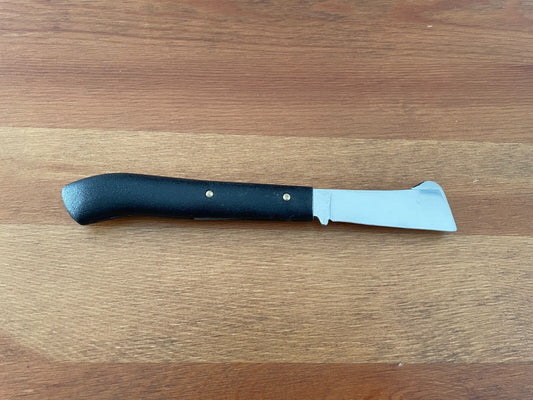 2.8" Stainless Steel Grafting Field Knife Fixed Blade Plastic Handle From Spain