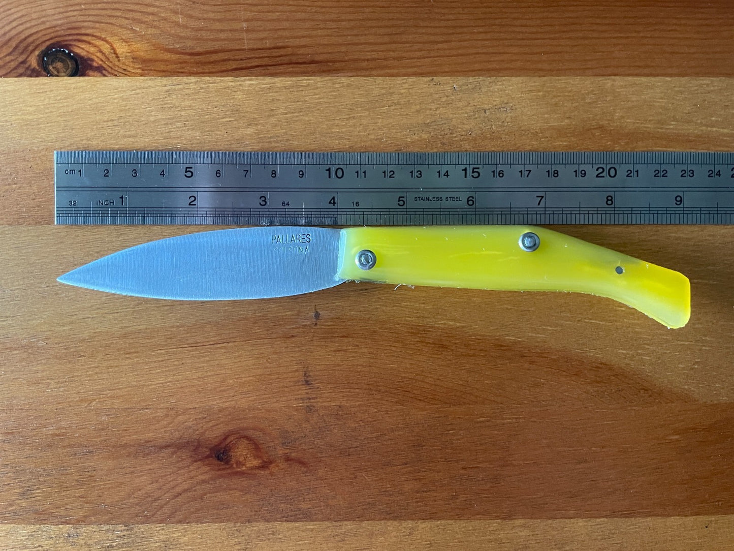 Pallares Solsona Pocket Knife Cabon Steel 4" / 10 cm Imported from Spain New