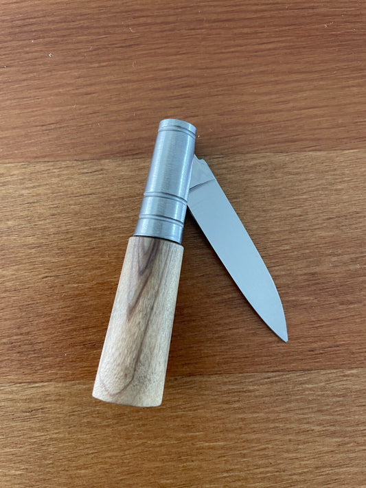 1.96" 420 Steel Navaja Tramuntana Pocket Knife Olive Wood Handle From Spain