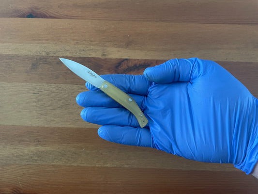 1.9" Pallés Inox Navaja Pocket Knife Stainless Steel Blade ABS Handle