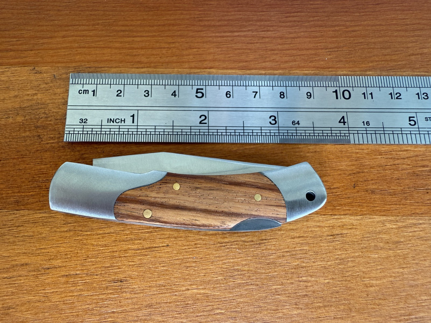 2.5" Stainless Steel Blade Small Folding Pocket Knife Lanyard Hole From Spain