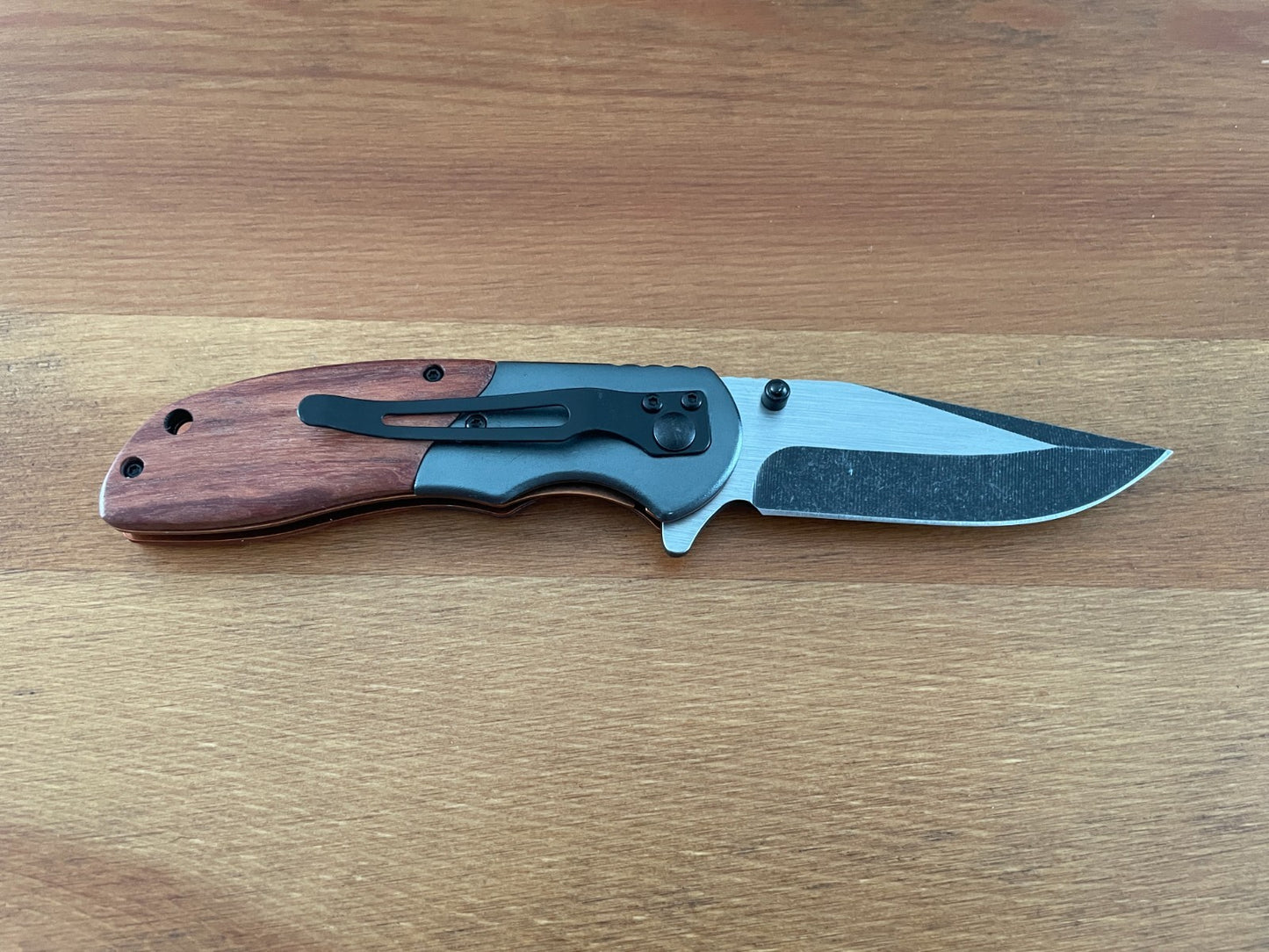 3.5" 420 Stain Steel Blade Pocket Knife Navaja Pocket Clip Assisted Opening