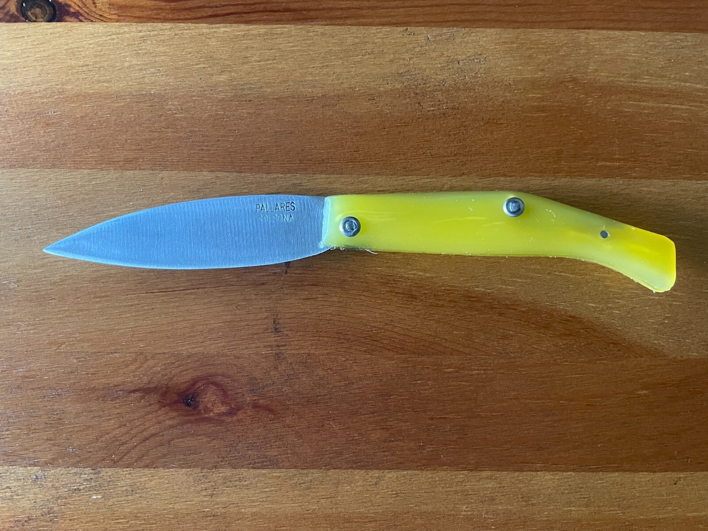 Pallares Solsona Pocket Knife Cabon Steel 4" / 10 cm Imported from Spain New