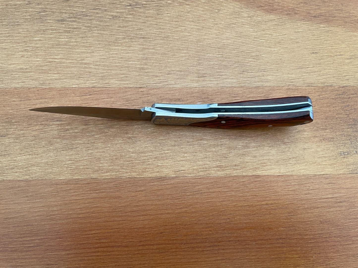 2.5" Small Folding Pocket Knife Bolsters Engraved Imported from Spain -US Seller