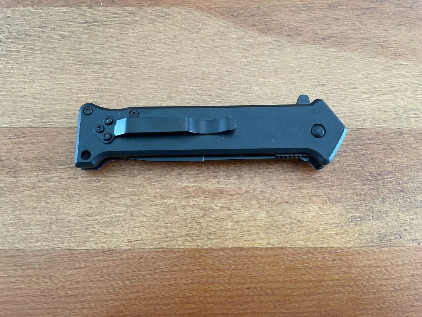 3.50-inch Fine Edge Stiletto Blade Spring Assisted Knife Master USA