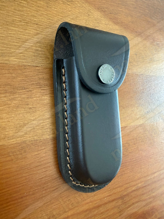 Joker Small Brown Leather Sheath – 5.12" x 1.57" (130 mm x 40 mm)