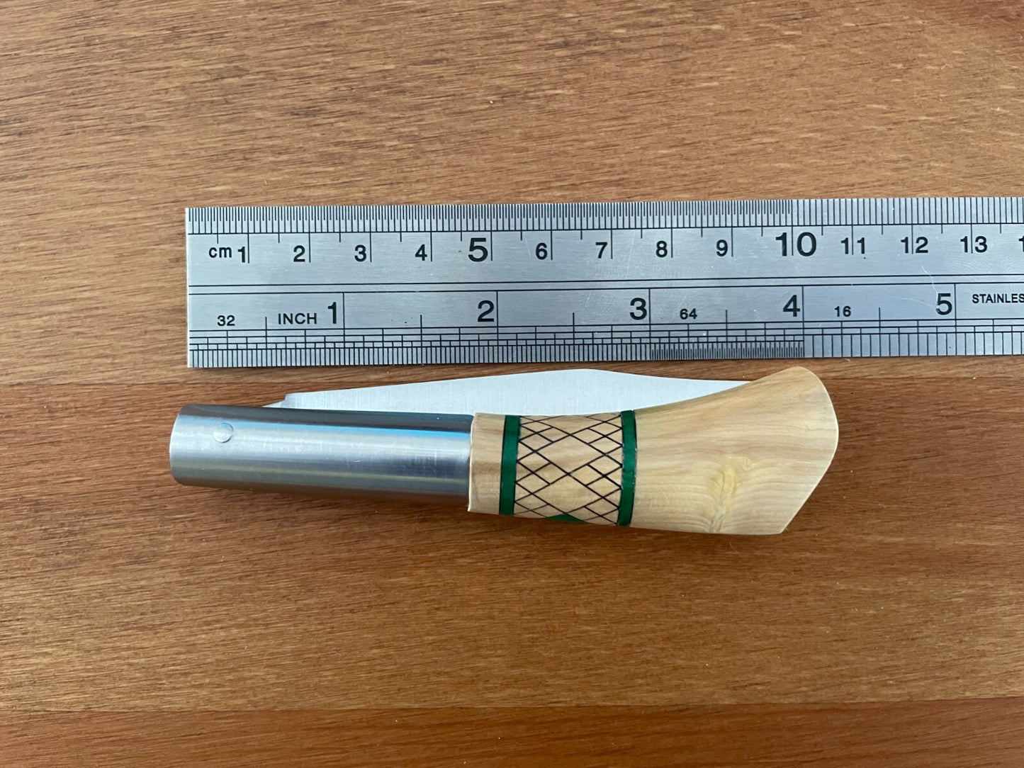 3.14” FV Taramundi Navaja Pocket Knife Made in Asturias Decorated Wood Handle