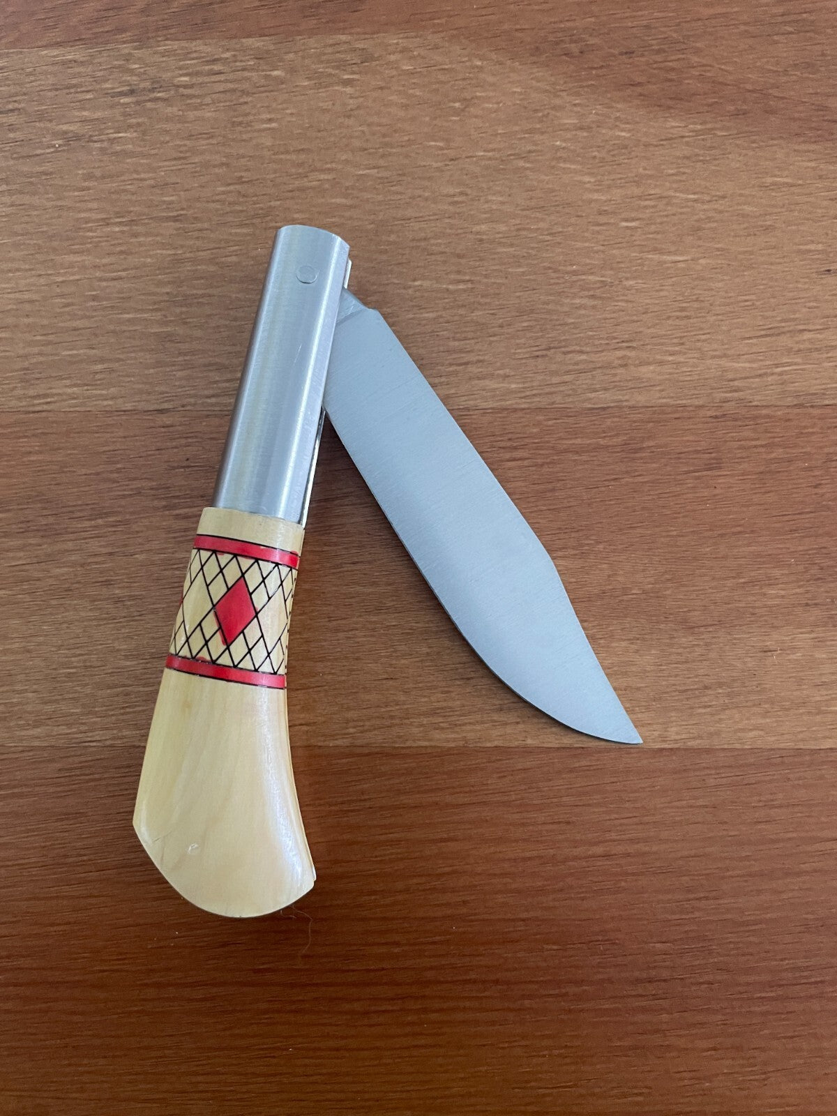 3.14" FV Taramundi Navaja Pocket Knife Made in Asturias Decorated Wood Handle