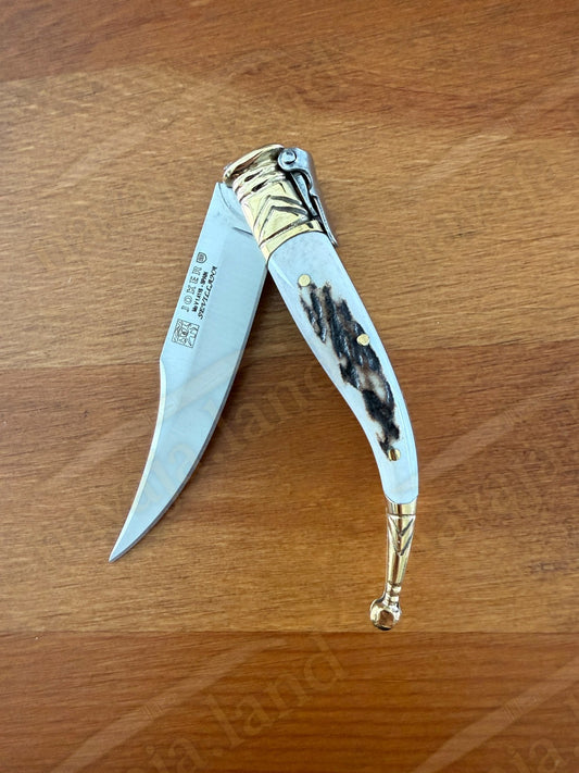 3” Navaja Joker Sevillana Knife Stag Horn Handle High Quality Handmade in Spain