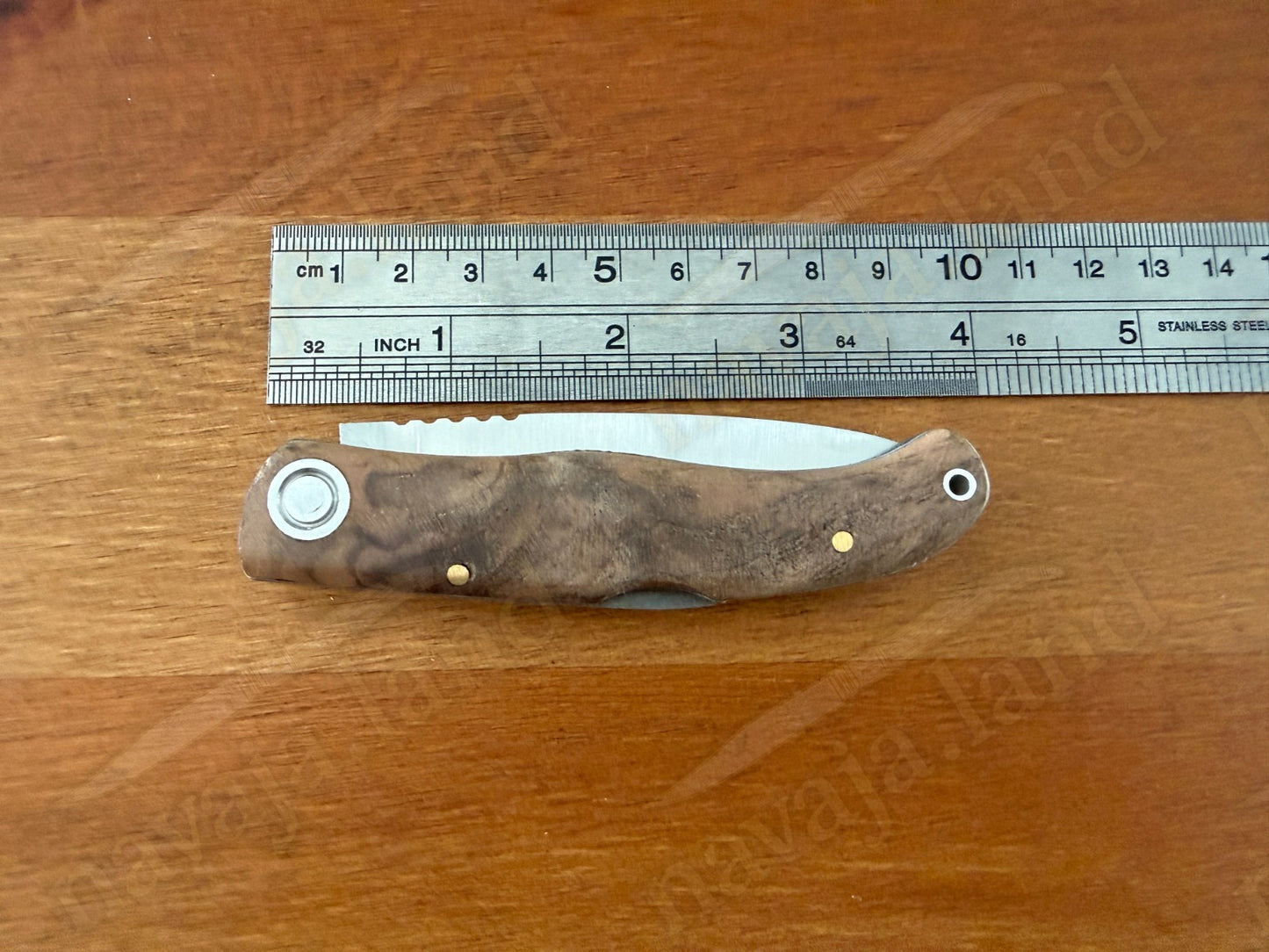 Joker Koala Pocket Knife 2.75” MOVA Blade Walnut Wood Handle Handmade in Spain