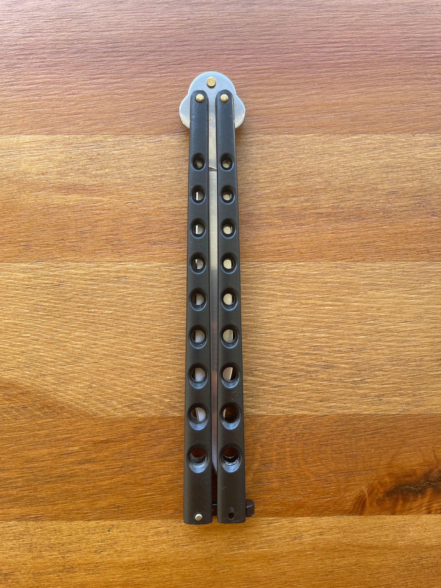 5.9" Stainless Blade Folding Pocket Knife With Zamak/Black Handle Long Blade