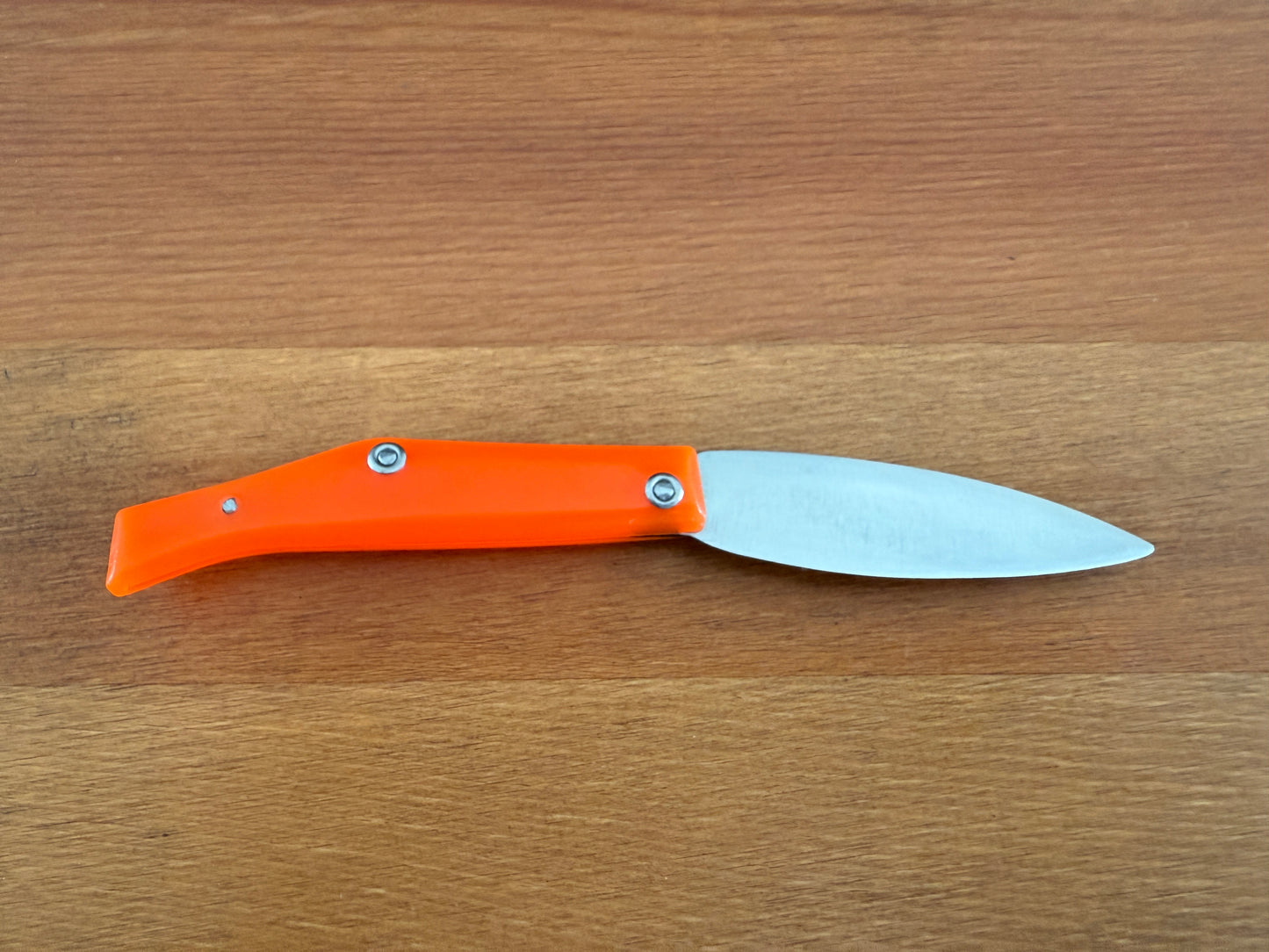 Pallares Solsona Pocket Knife Carbon Steel 2.76" / 7 cm Orange from Spain New