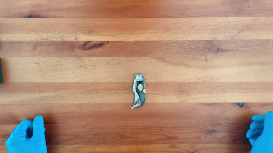 2.55” Spanish Navaja Capaora Pocket Knife Genuine Bullhorn Scales - USA seller