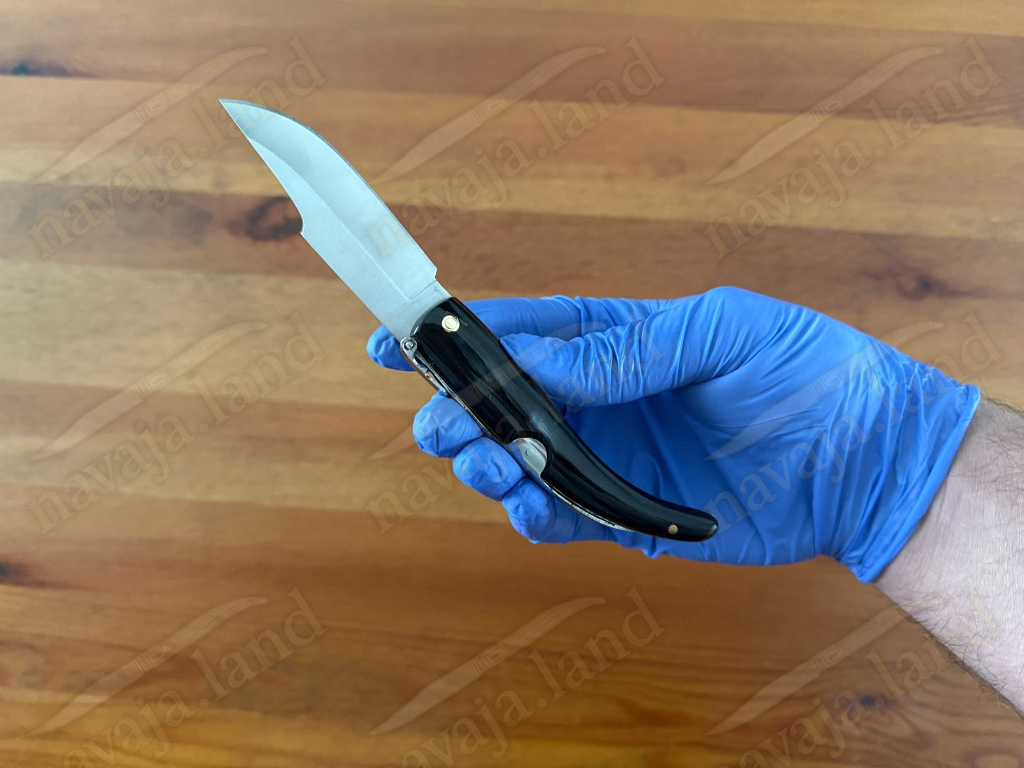 Cudeman Albaceteña 380-A Folding Knife – Bull Horn Handle | Molybdenum Vanadium