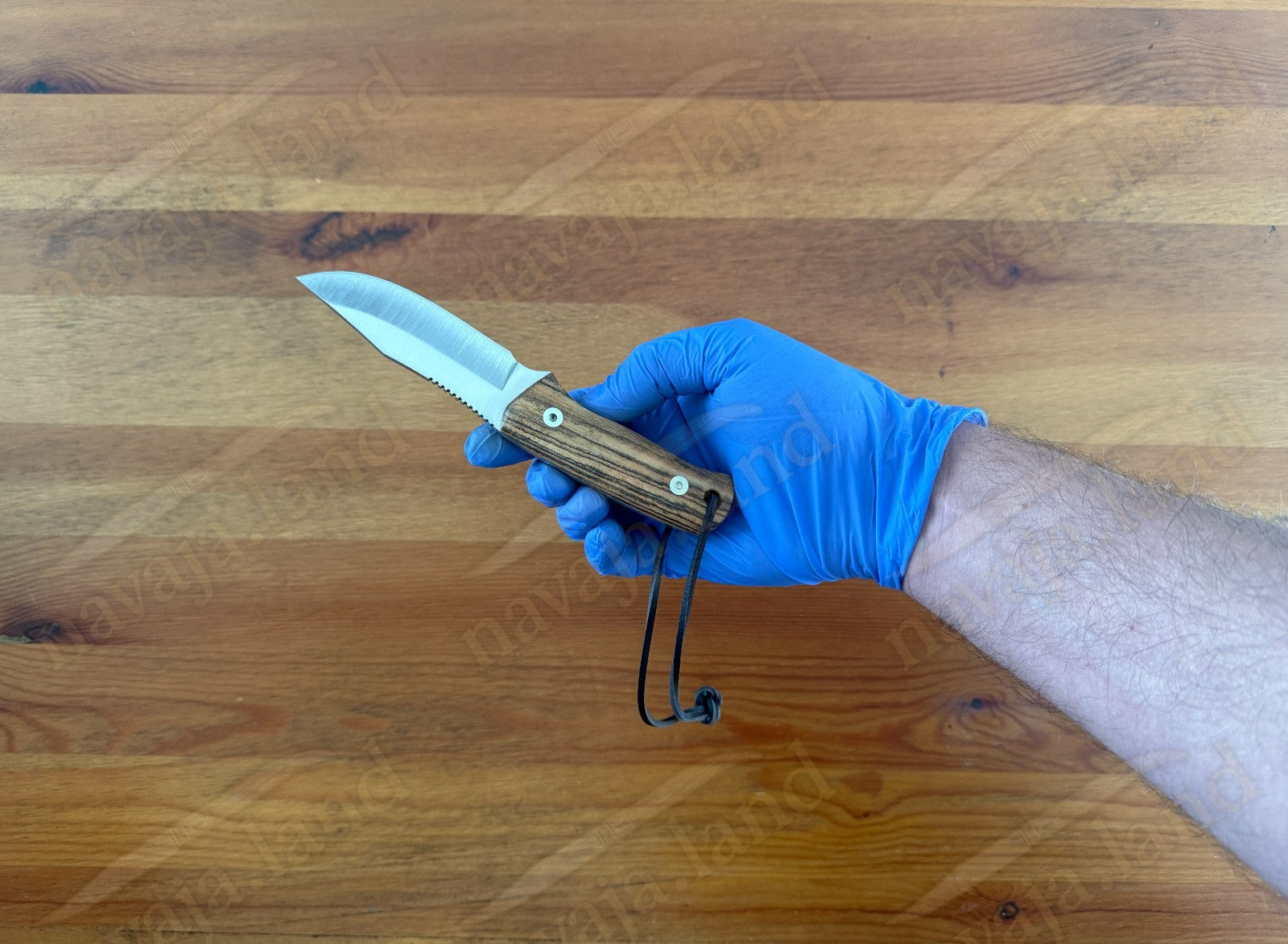 Joker Bushcraft Knife Rabbit – MOVA Stainless Steel – 3.34" Blade – Bocote Wood