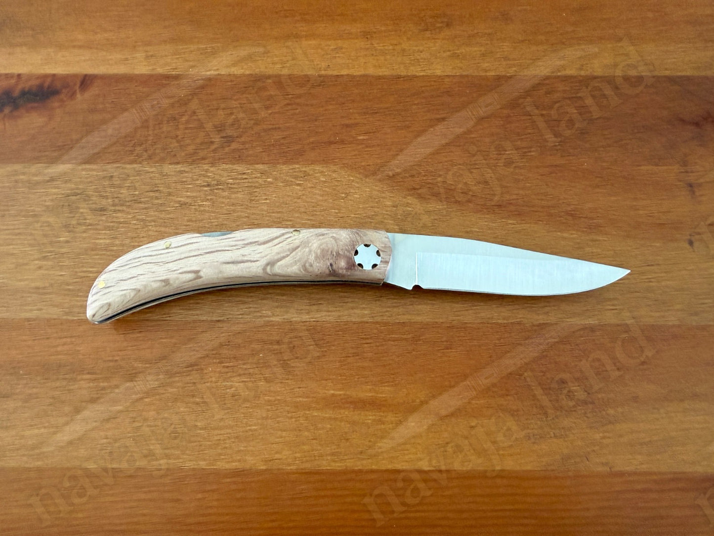 3.54” Joker Pointer Camping Folding Knife (Holm Oak Wood Handle) Made in Spain