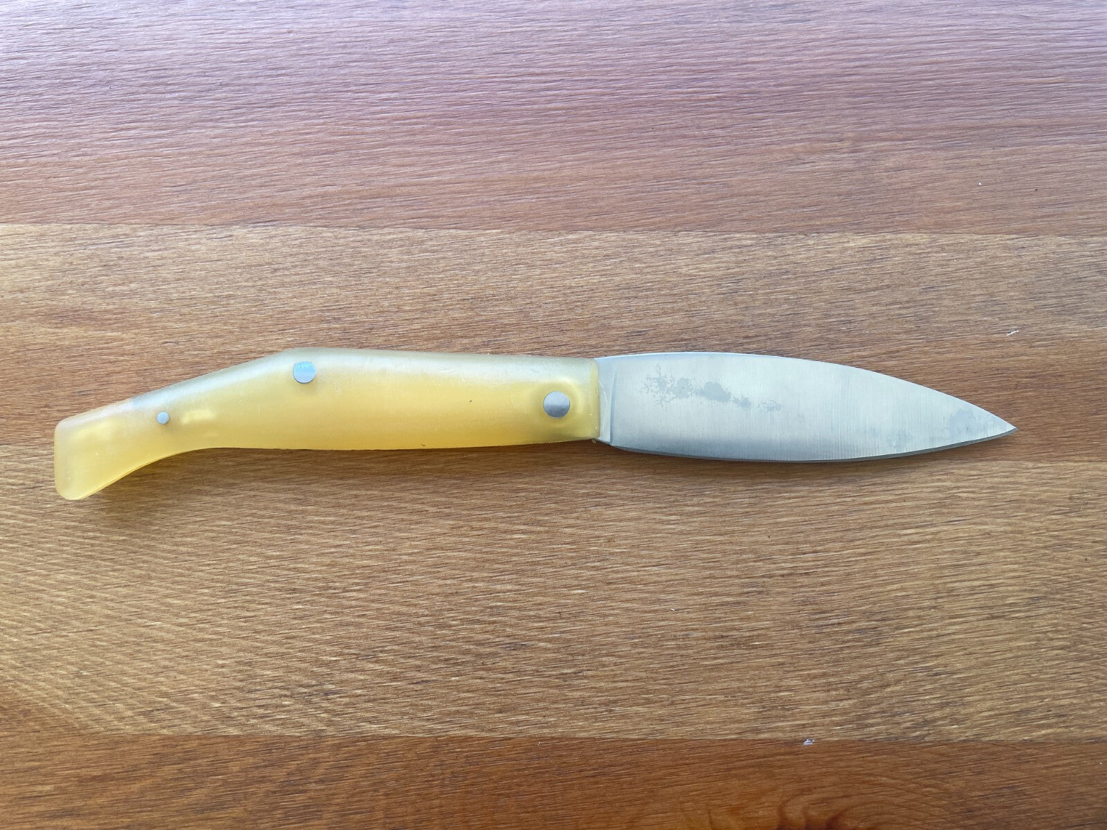 3.93" Pallés Inox Navaja Pocket Knife Stainless Steel Blade ABS Handle Slipjoint
