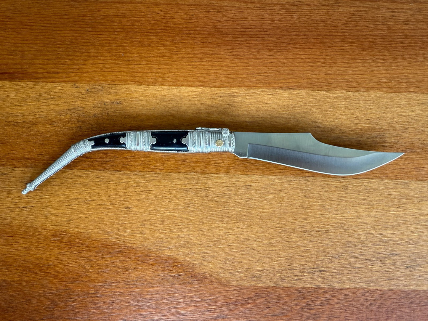 3.9” Albacete Navaja Joker Arabian Knife Zamak Handle Handmade Slipjoint Spain