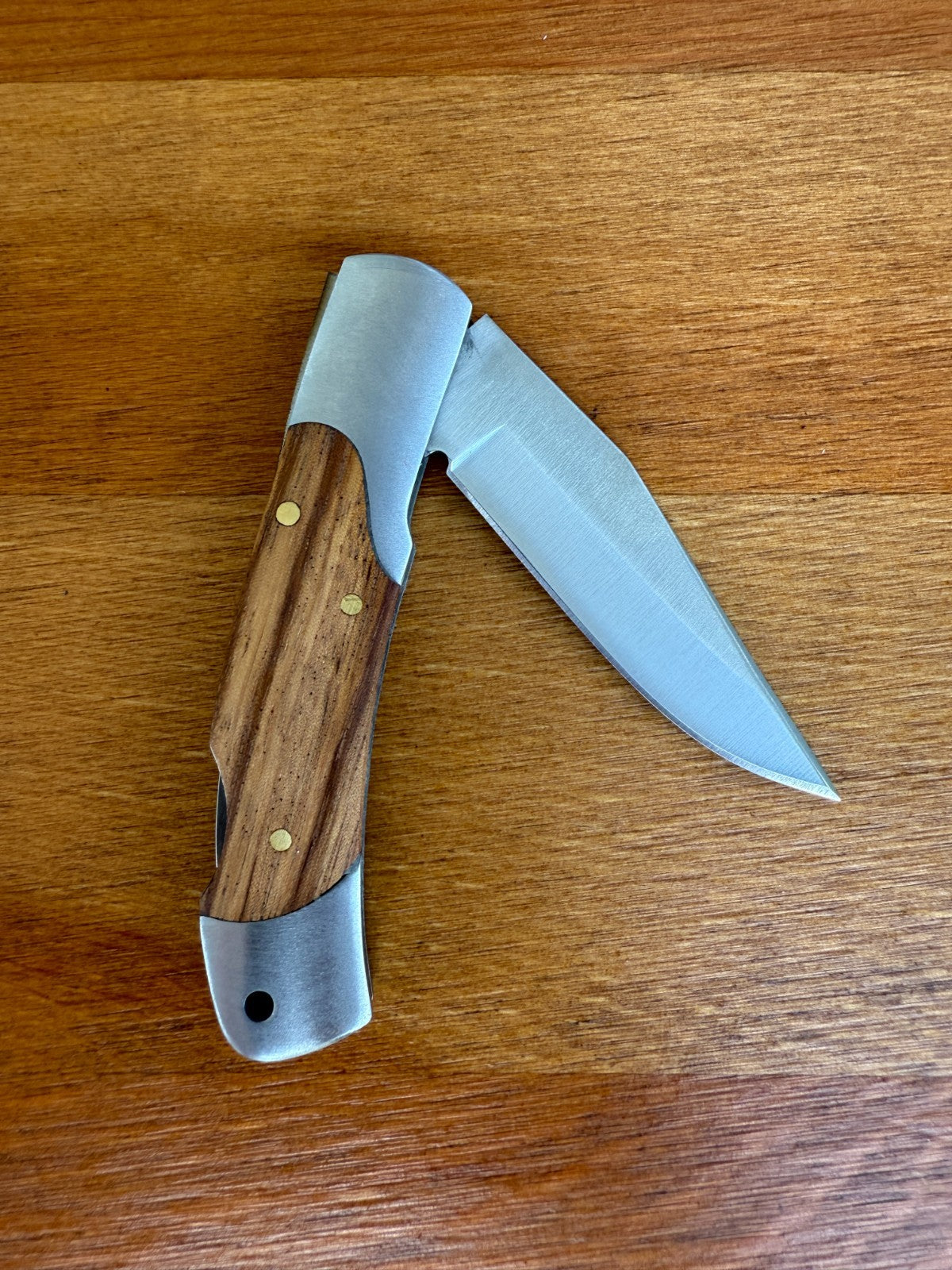 2.5" Stainless Steel Blade Small Folding Pocket Knife Lanyard Hole From Spain