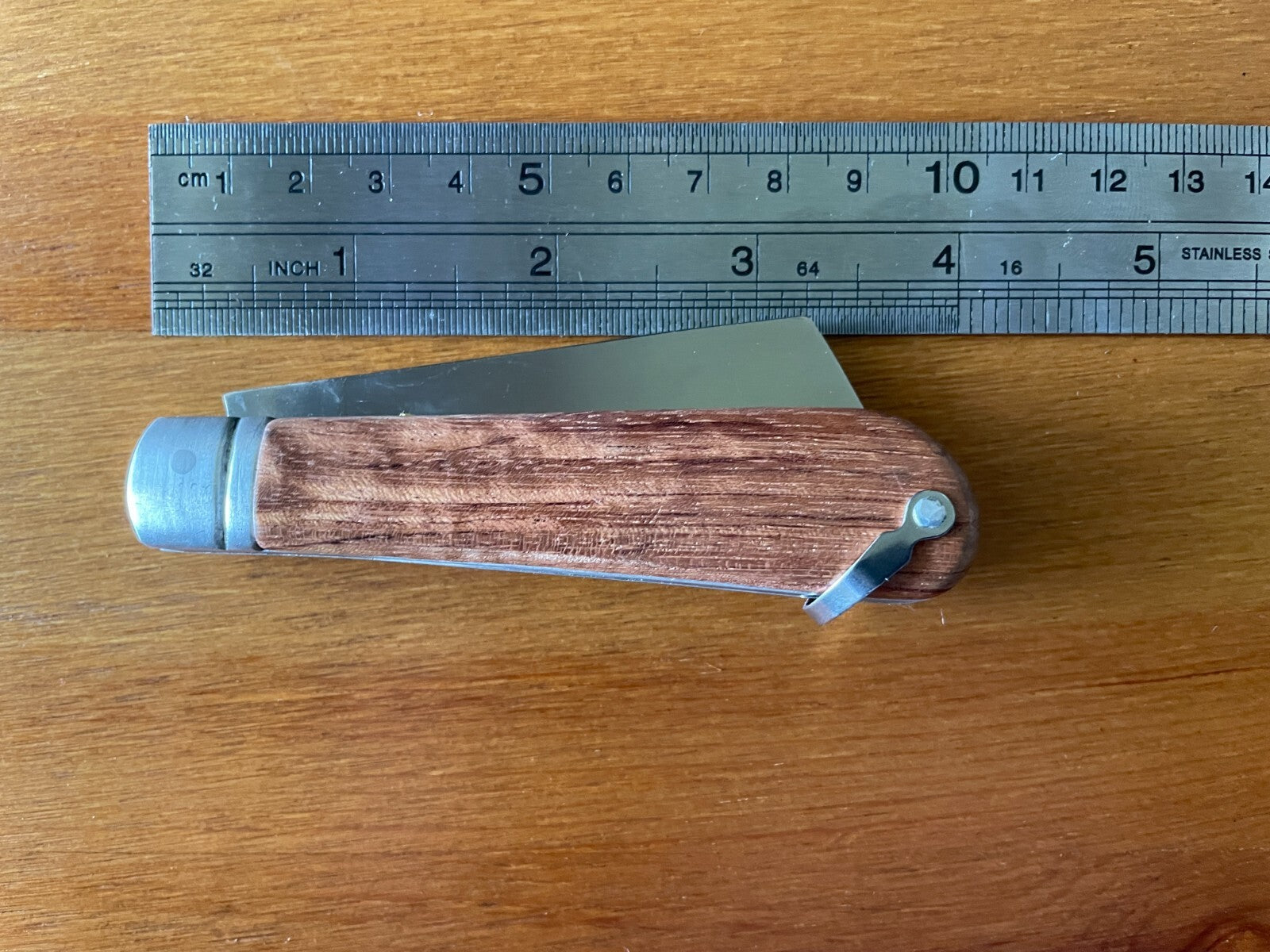 3.14" Sailor Pocket Knife Cut Tip Wood Handle Ships from USA Made in Spain