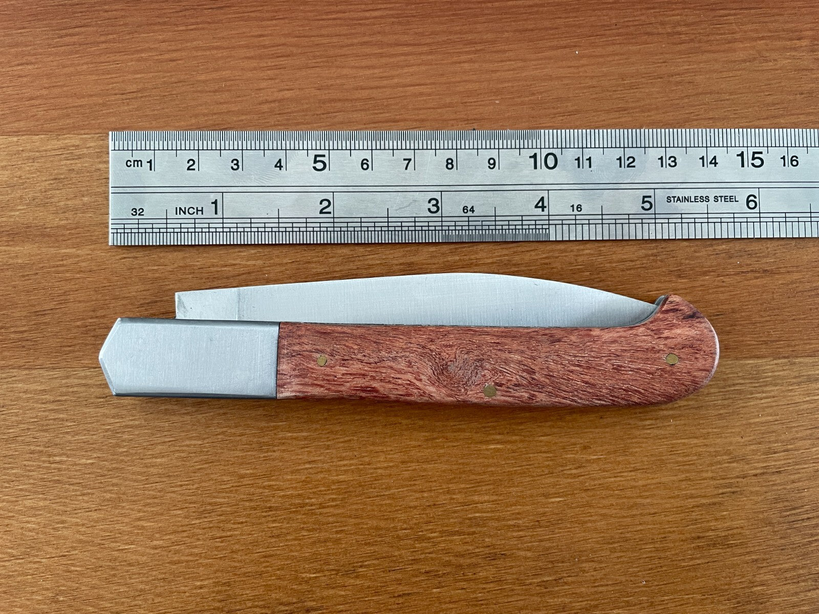 4.2" Navaja Girodia Stainless Steel Blade Wood Handle Slipjoint Made in Spain