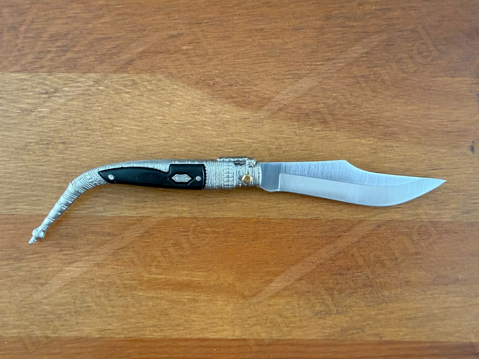 3.3” Albacete Navaja Joker Sevillana Knife Zamak Handle Handmade Slipjoint Spain