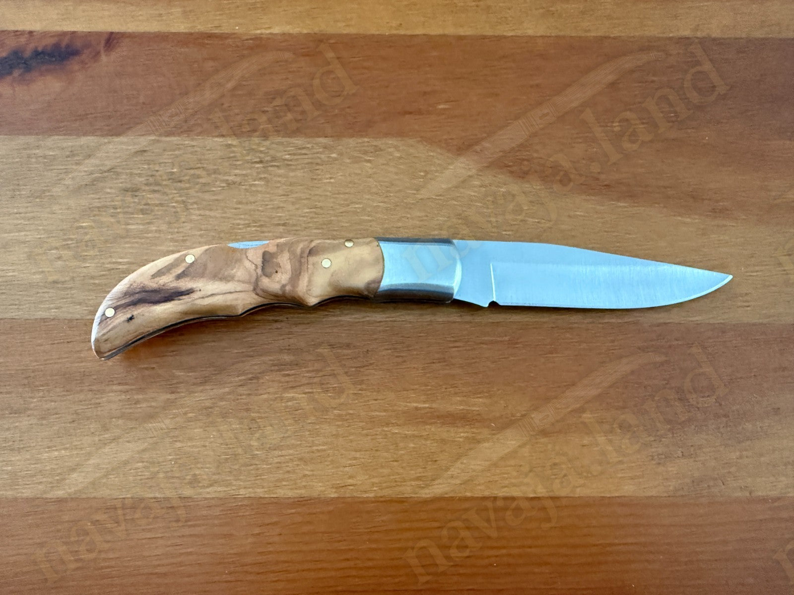 3.54” Joker Pointer Camping Folding Knife (Olive Wood Handle) From Spain