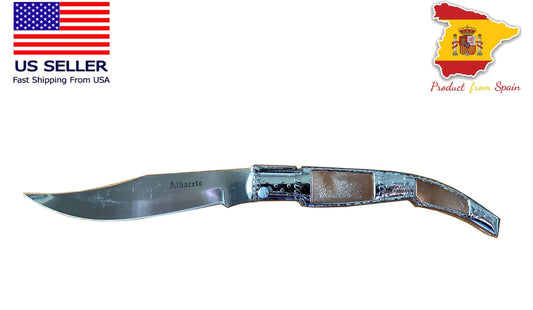 4” Arabian Style Folding Pocket Knife Navaja Handcrafted in Spain - USA Seller
