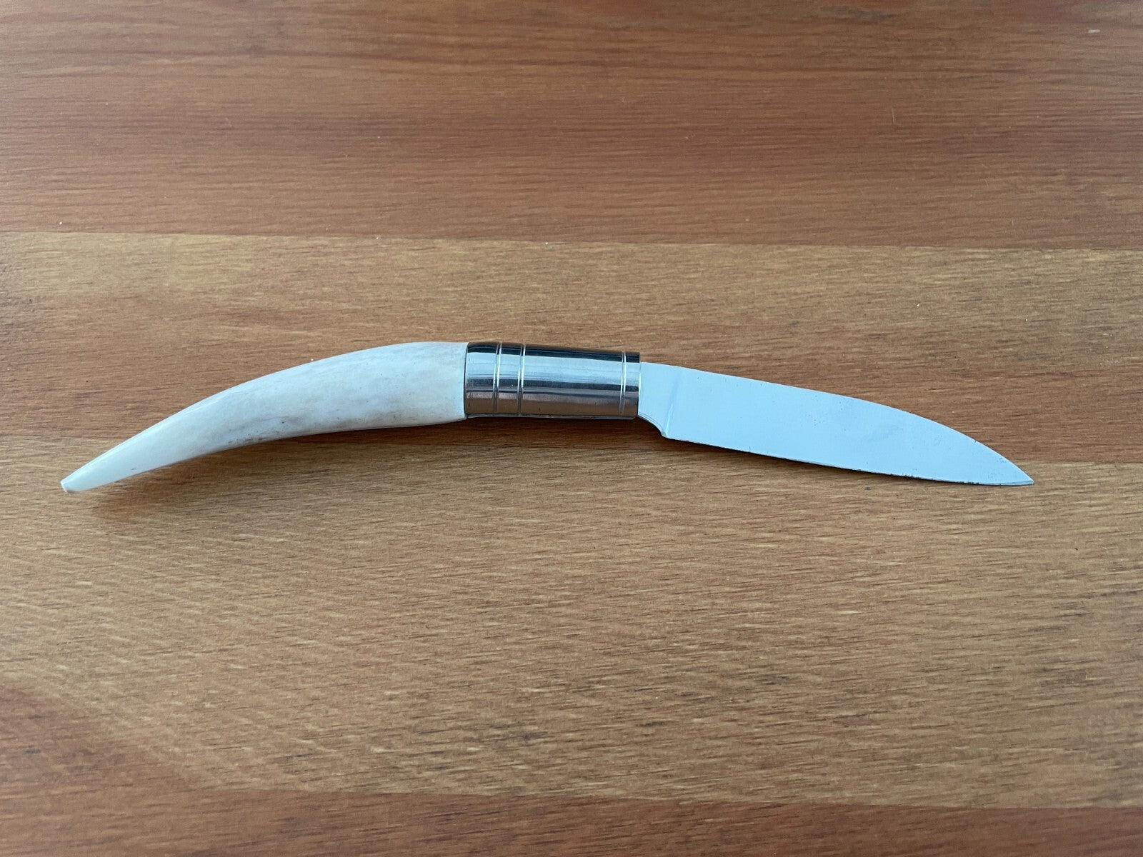 3.15" 420 Steel Navaja Gallega Tramuntana Knives Polished Staghorn Handle