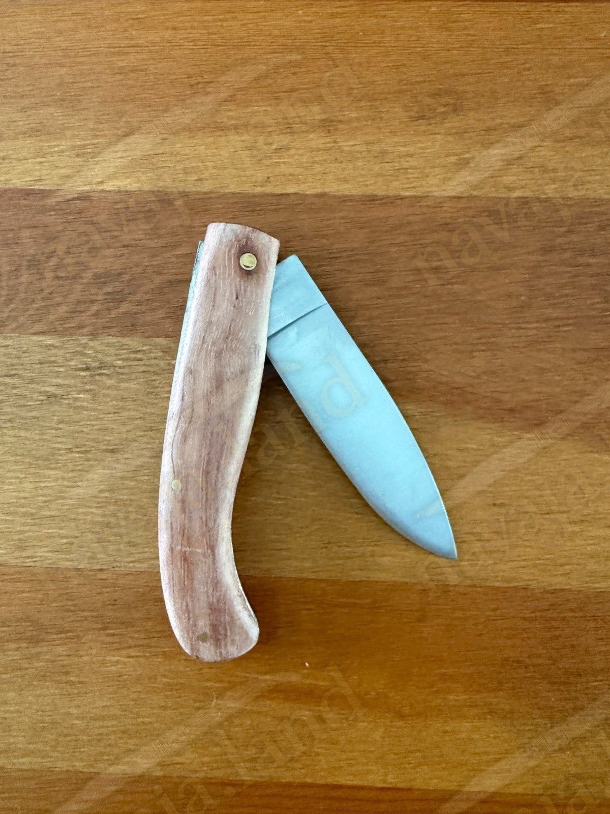 3.54” Joker Camping Folding Knife (Bubinga Wood Handle) 420 Steel - From Spain
