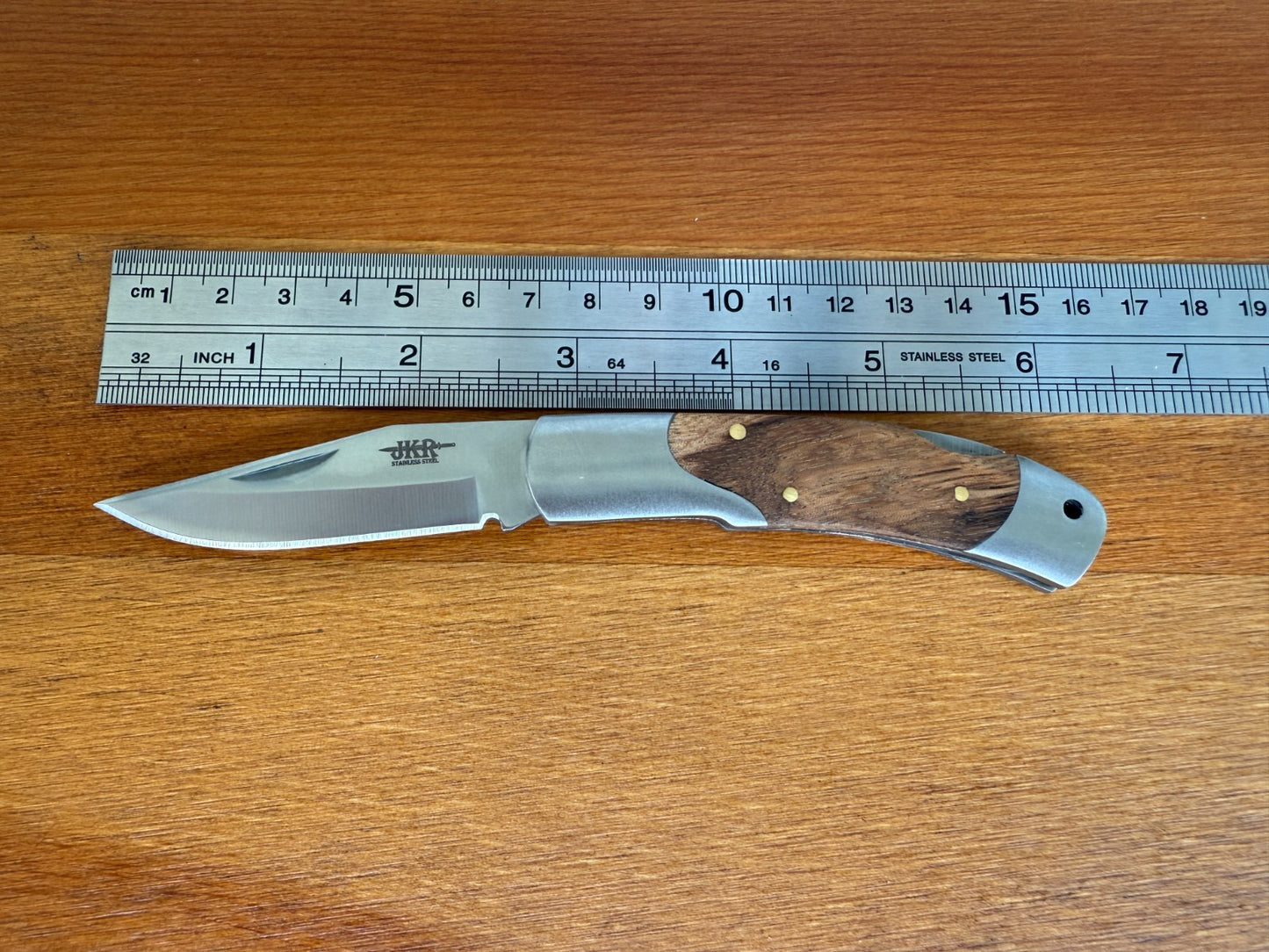2.5" Stainless Steel Blade Small Folding Pocket Knife Lanyard Hole From Spain