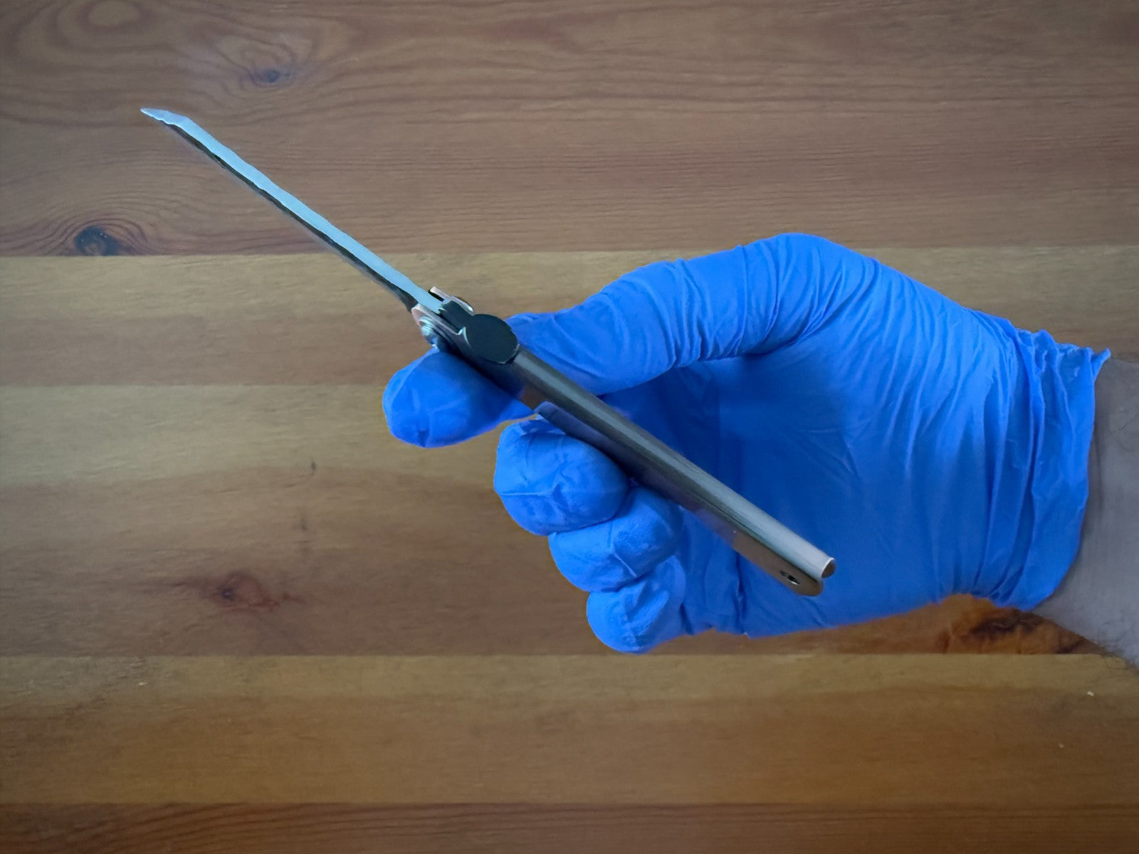 3" Navaja Higonokami Knife Stainless Steel Handle with Satin Bronze Finish