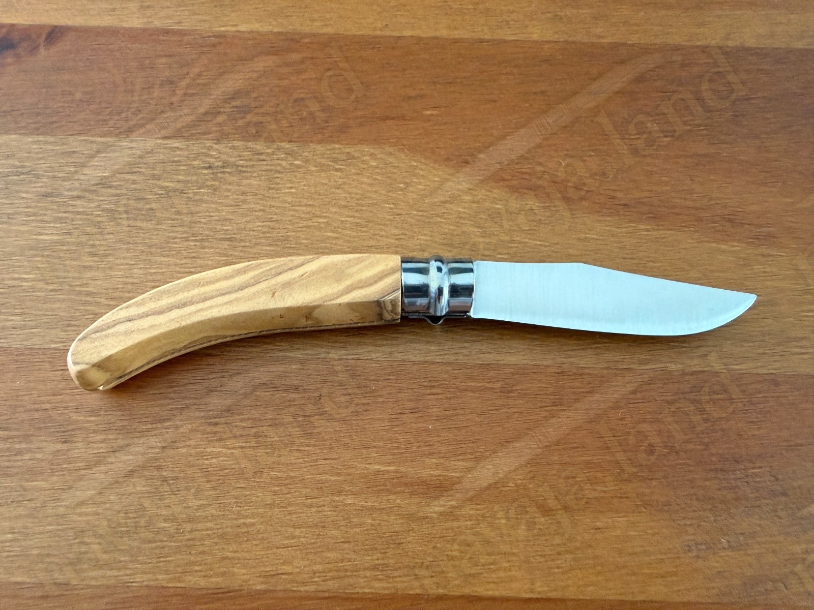 Olive Wood Handle Joker Folding Knife 8 cm (3.15 in) Blade with Viroblock Lock