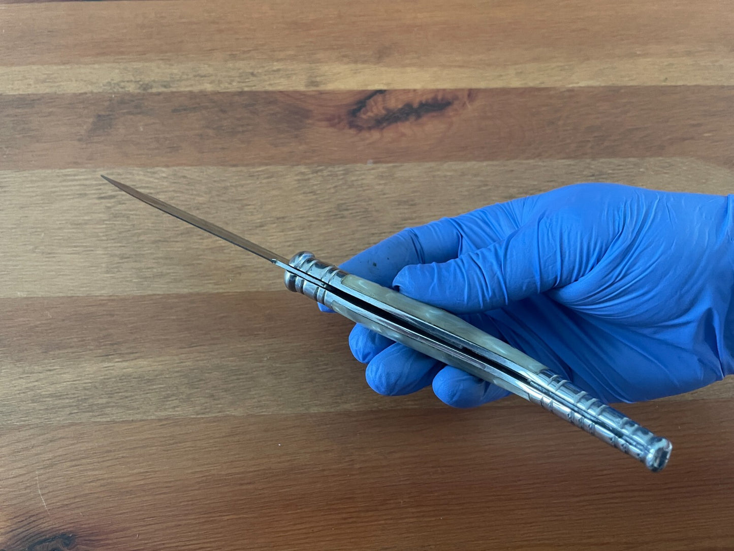 3.75" Navaja Sevillana Bandolera Nacre Imitation Handle from Spain -  US Seller