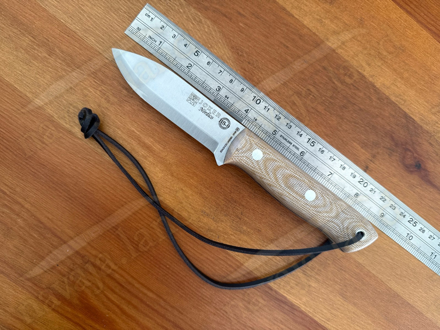 Joker BS9 Nórdico Bushcraft Knife – Micarta Handle + Firesteel – Made in Spain