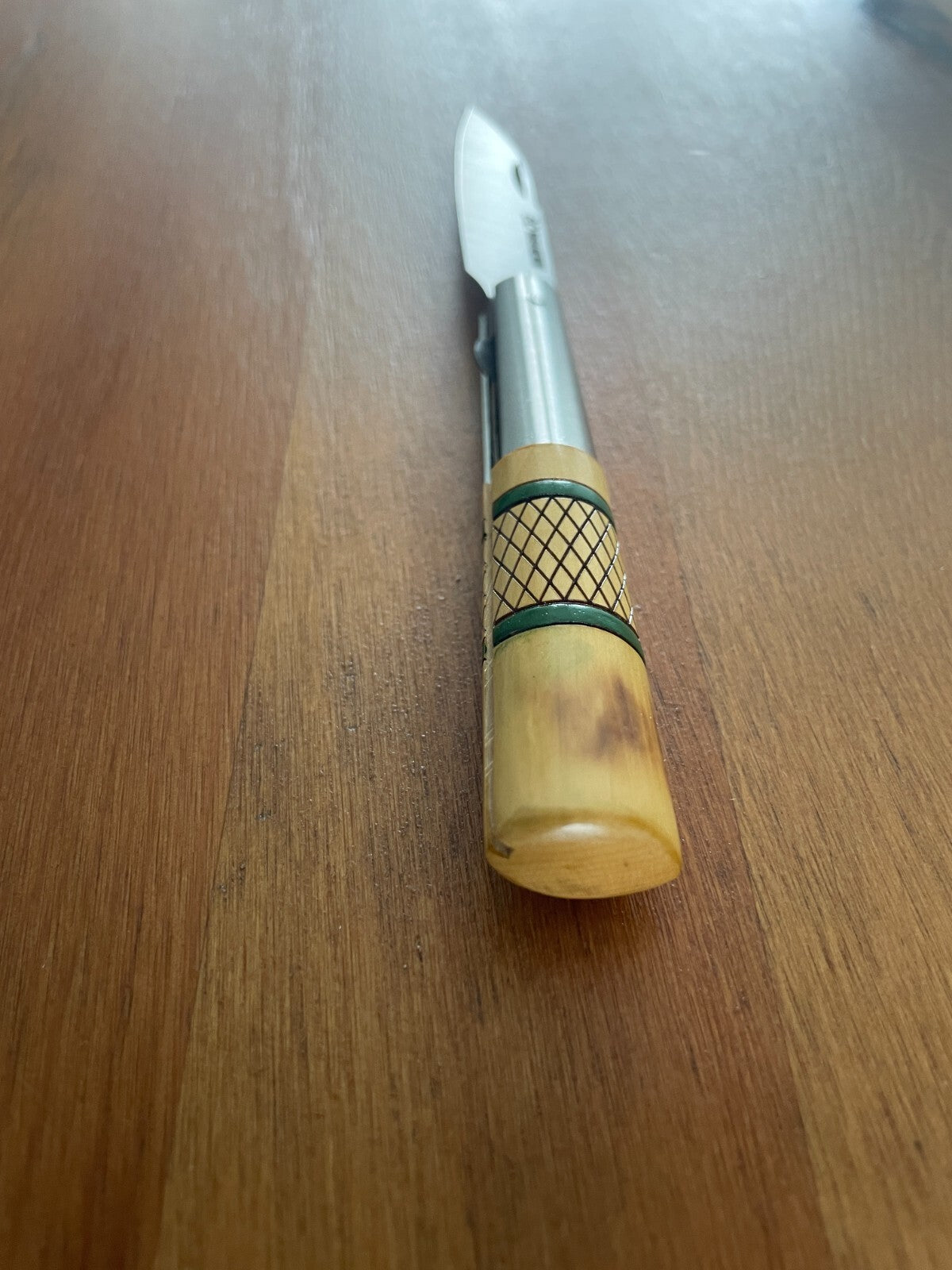 3.26” CQ Taramundi Pocket Knife Boxwood Handle Unique Design Asturias Spain