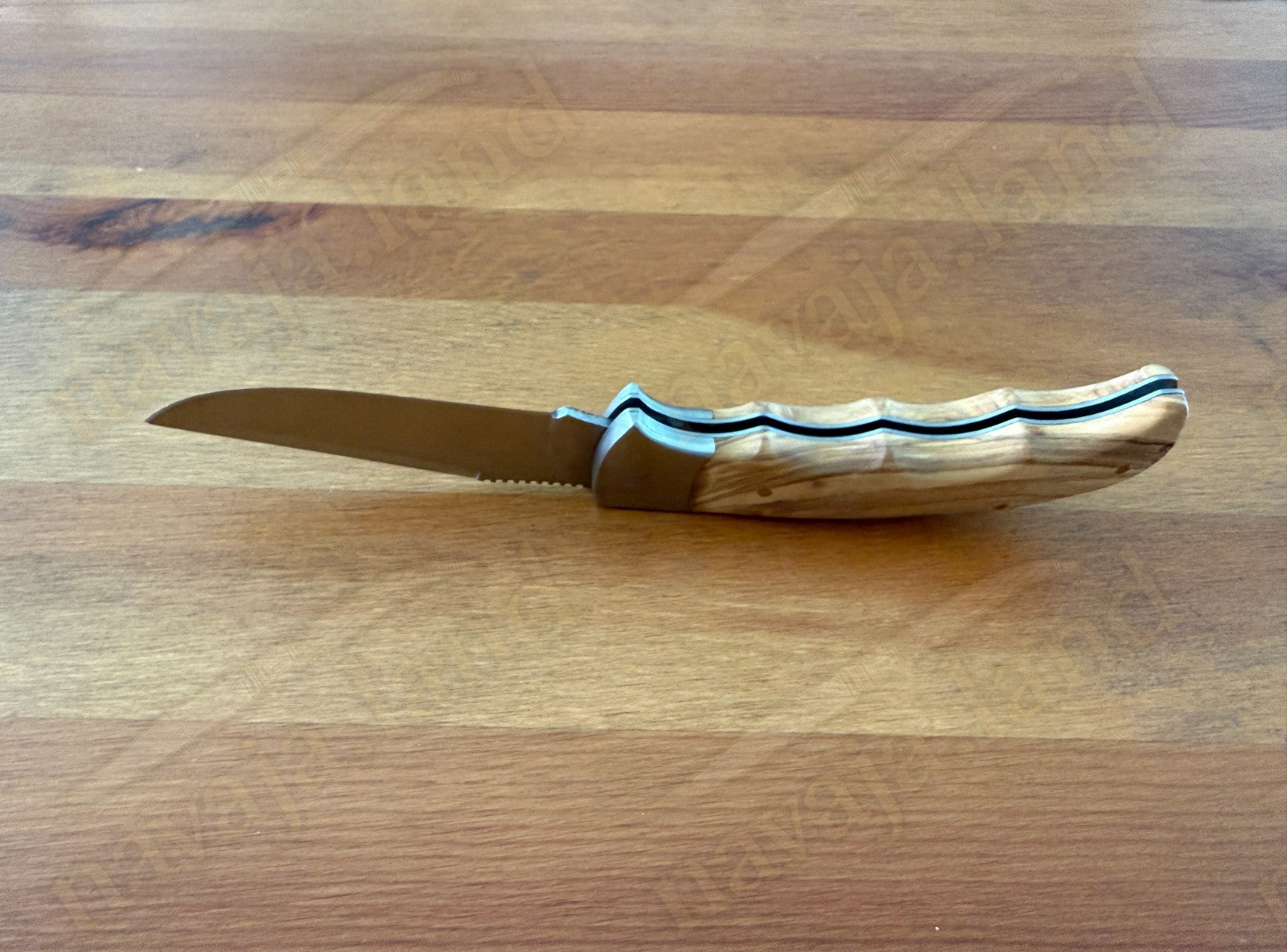 Joker Terrier Hunting Folding Knife 3.5” MOVA Blade Olive Wood Handle From Spain