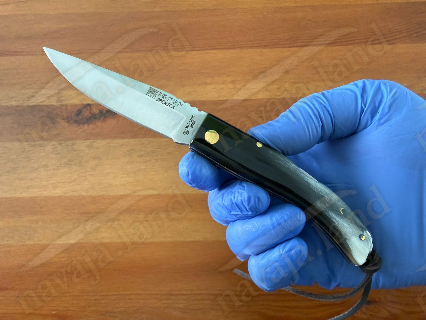 Joker Ibérica Folding Knife 🐂 Bull Horn Handle 3” MOVA 1.4116 Stainless Steel