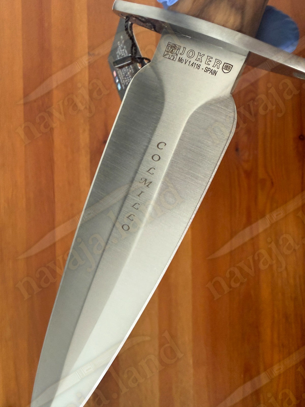 🔪Joker Colmillo Hunting Knife – 8.66” MOVA Blade | Olive Wood Handle | Spain