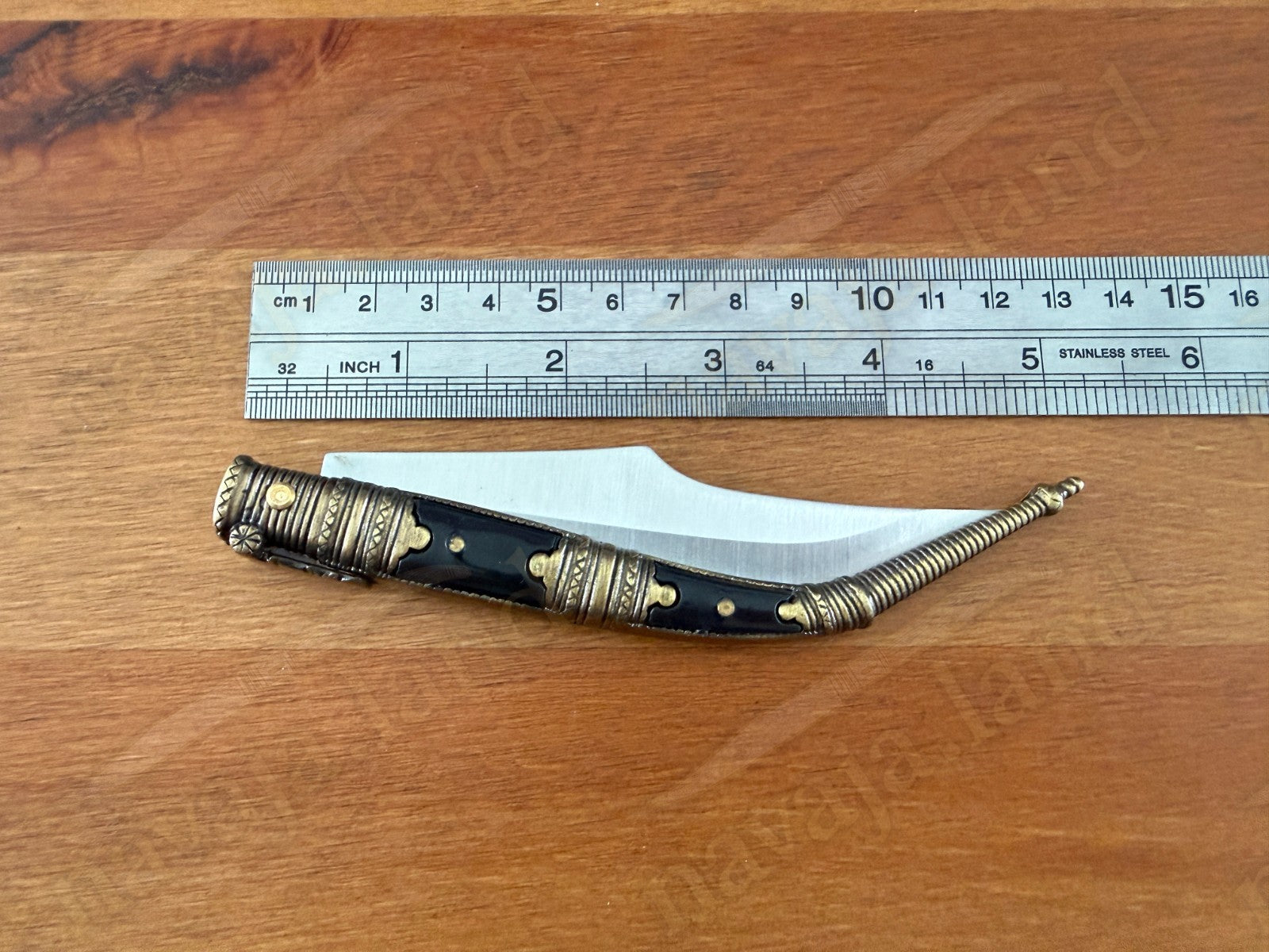 4” Albacete Navaja Joker Arabian Knife Zamak Handle Handmade Slipjoint Spain