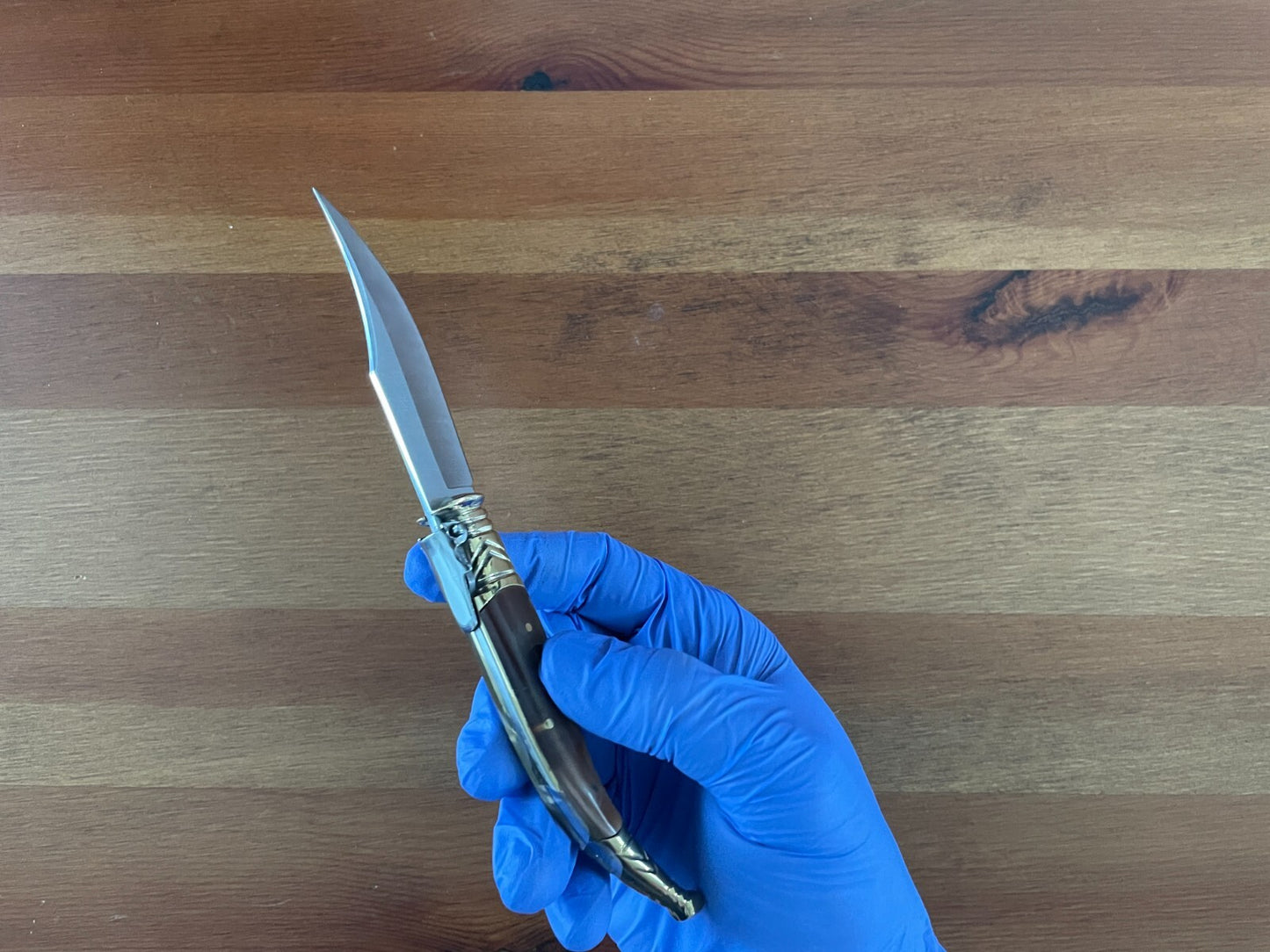 3.5” Albacete Navaja Joker Sevillana Knife Bullhorn Handle Handmade High Quality