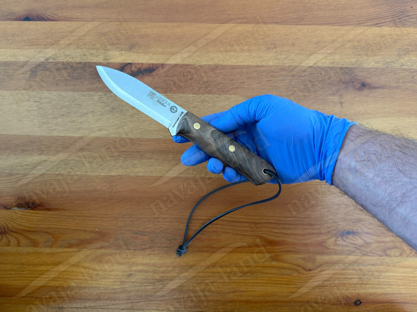 Joker Nordico Bushcraft Fixed Knife 3.9" Böhler K720 Carbon Steel Walnut Handle