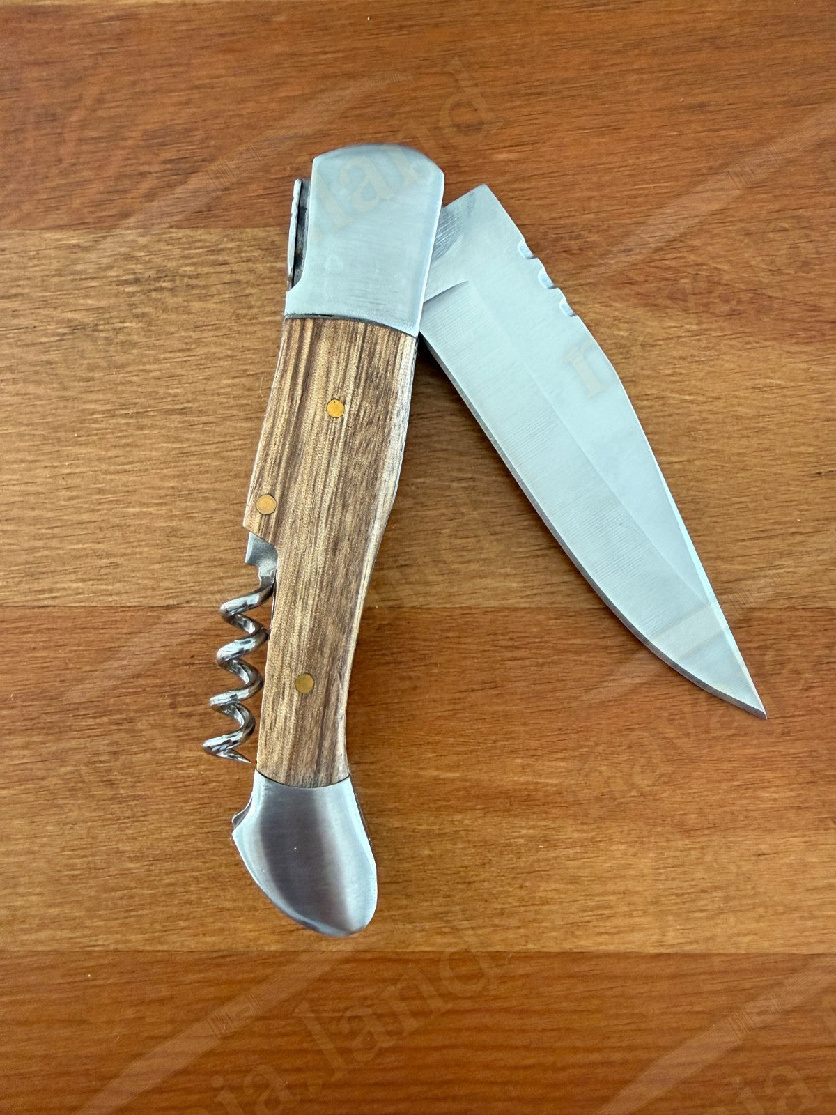 3.54” Blade Navaja Laguiole Inox Folding Pocket Knife w/ Corkscrew from Spain