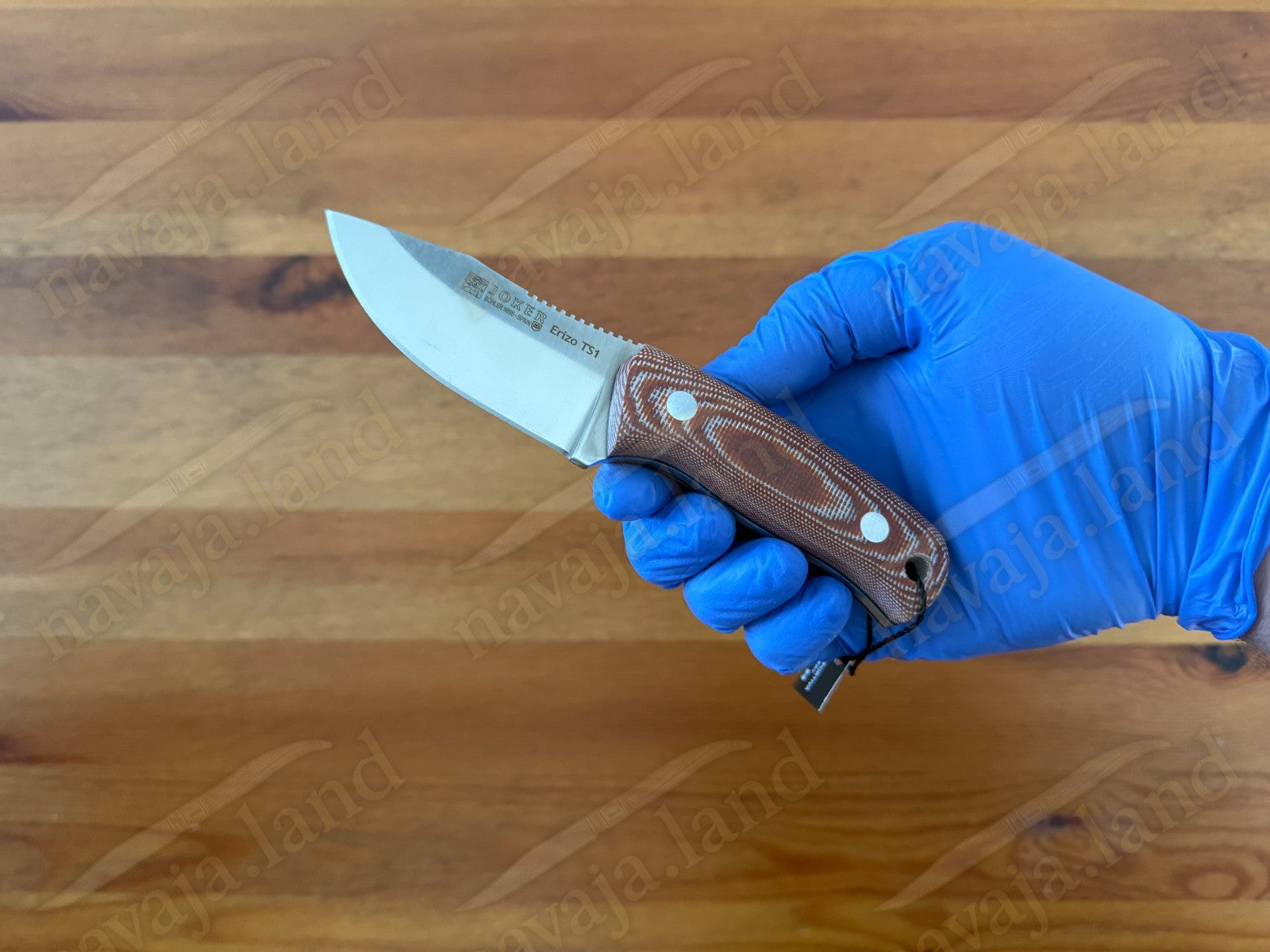 Joker Erizo TS1 3" Bohler N695 Steel Blade Fixed Knife Micarta Kydex Sheath