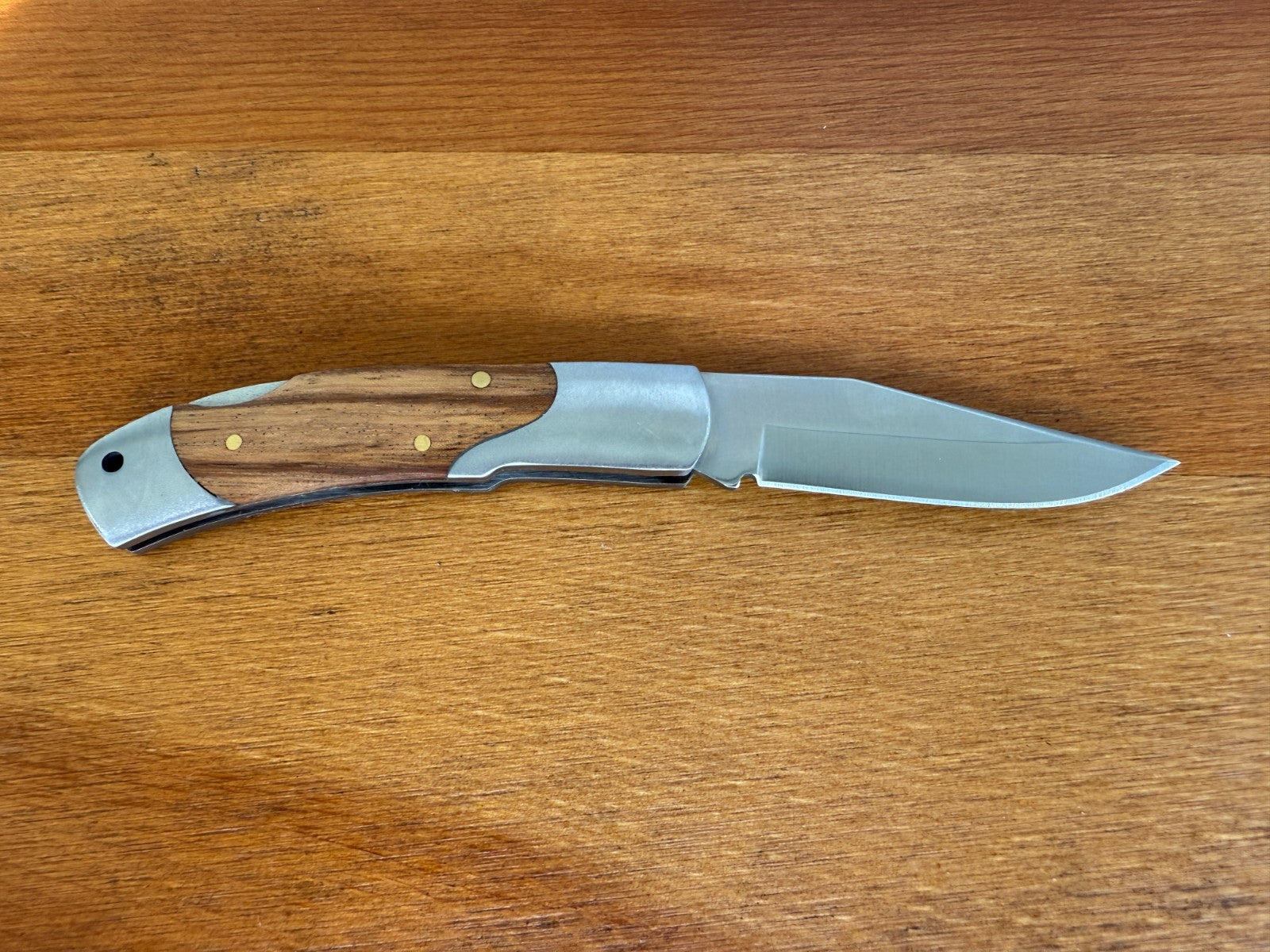 2.5" Stainless Steel Blade Small Folding Pocket Knife Lanyard Hole From Spain