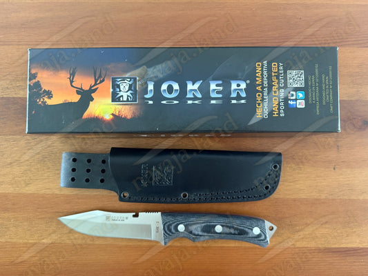 Joker RAK-1(1) Tactical Knife Full Tang | 440 Steel | Micarta Handle From Spain