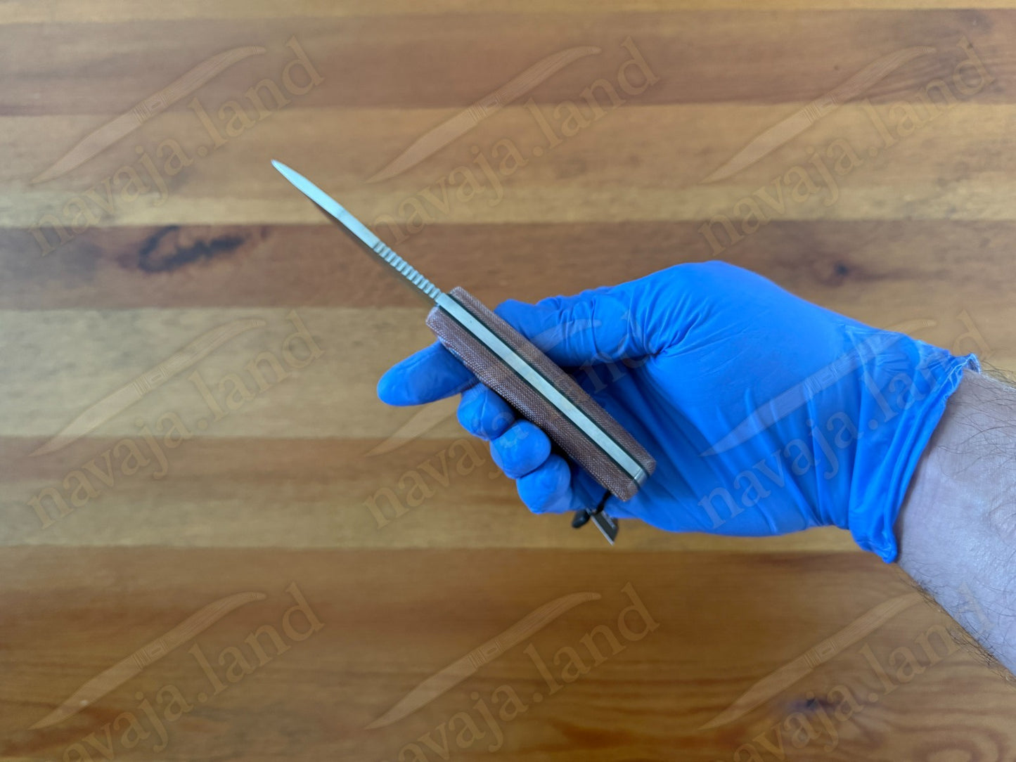 Joker Erizo TS1 3" Bohler N695 Steel Blade Fixed Knife Micarta Handle Leather