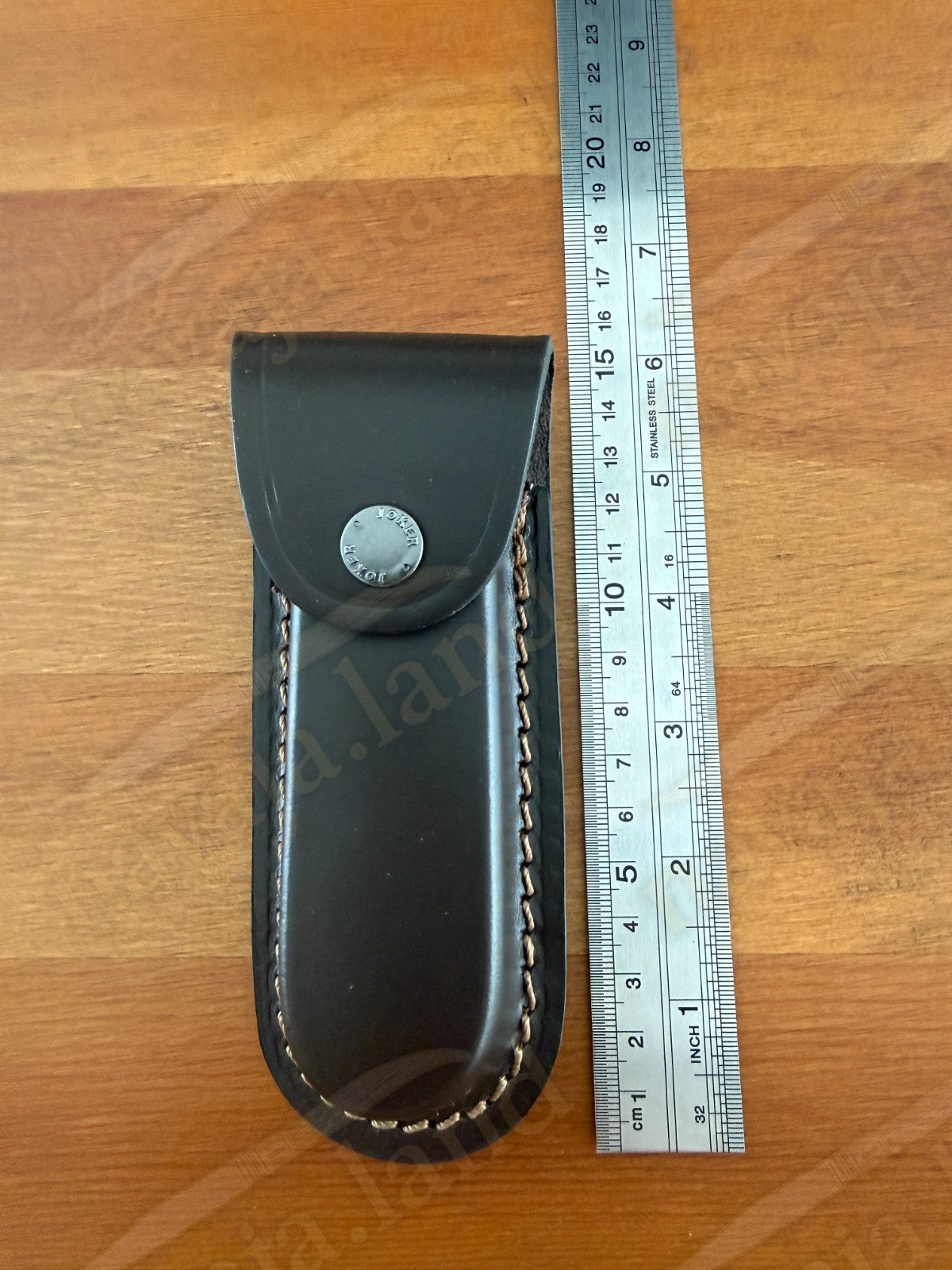 Joker Medium Brown Leather Sheath – 5.5" x 1.57" (140 mm x 40 mm)