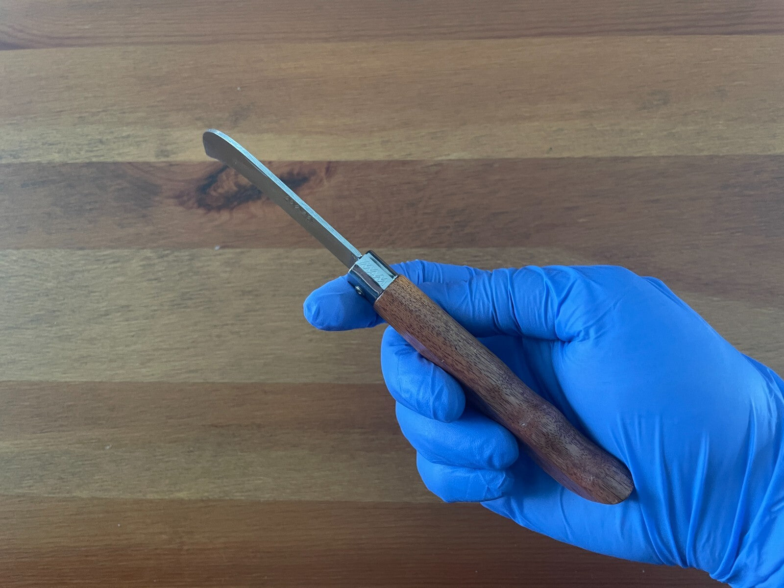 3.54" Portuguese Navaja MAM Harvesting and Mushroom Bubinga Wood Handle